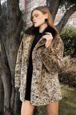 Hakiki Kuzu Kürkü Ceket