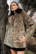 Hakiki Kuzu Kürkü Ceket - Görsel 5