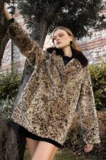 Hakiki Kuzu Kürkü Ceket - Görsel 6