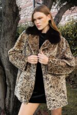 Hakiki Kuzu Kürkü Ceket - Görsel 7