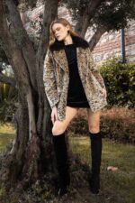 Hakiki Kuzu Kürkü Ceket - Görsel 8