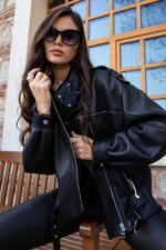 Hakiki Merino Kuzu Kürkü Ceket - Görsel 6