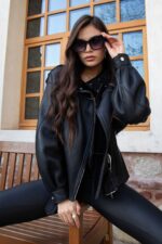 Hakiki Merino Kuzu Kürkü Ceket - Görsel 7