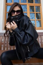 Hakiki Merino Kuzu Kürkü Ceket - Görsel 3