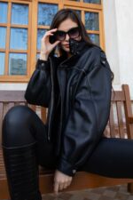 Hakiki Merino Kuzu Kürkü Ceket - Görsel 5