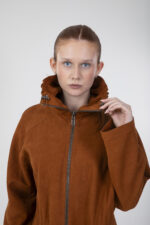 Nubuk Hakiki Kuzu Derisi Ceket - Görsel 2