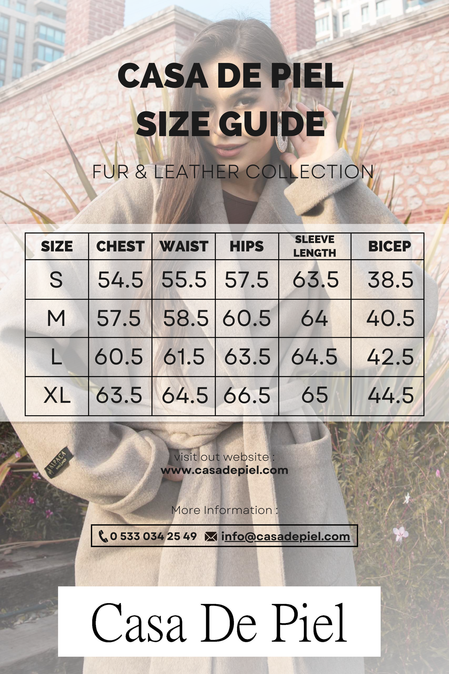 Yırtmaçlı Alpaka Kumaşından Manto - Görsel 3