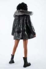 Çift Taraflı Arjante Aksesuarlı Püskül Detaylı Ceket - Görsel 10