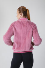 Gerçek Vizon Kürkü Ri̇bana Detaylı Bomber - Görsel 6